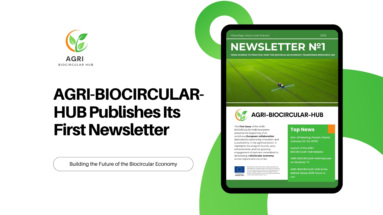 AGRI-BIOCIRCULAR-HUB Publishes Its First Newsletter